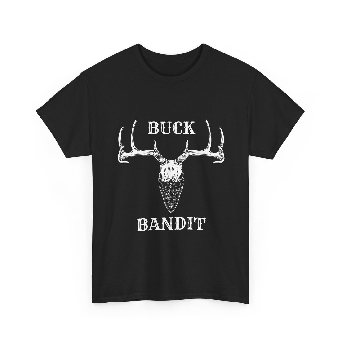 Deer Antler Skull T‑Shirt – Rustic Outdoors Hunting Tee